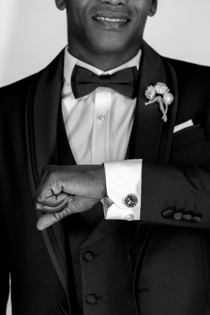 BLACK SHAWL LAPEL TUXEDO - Image 3