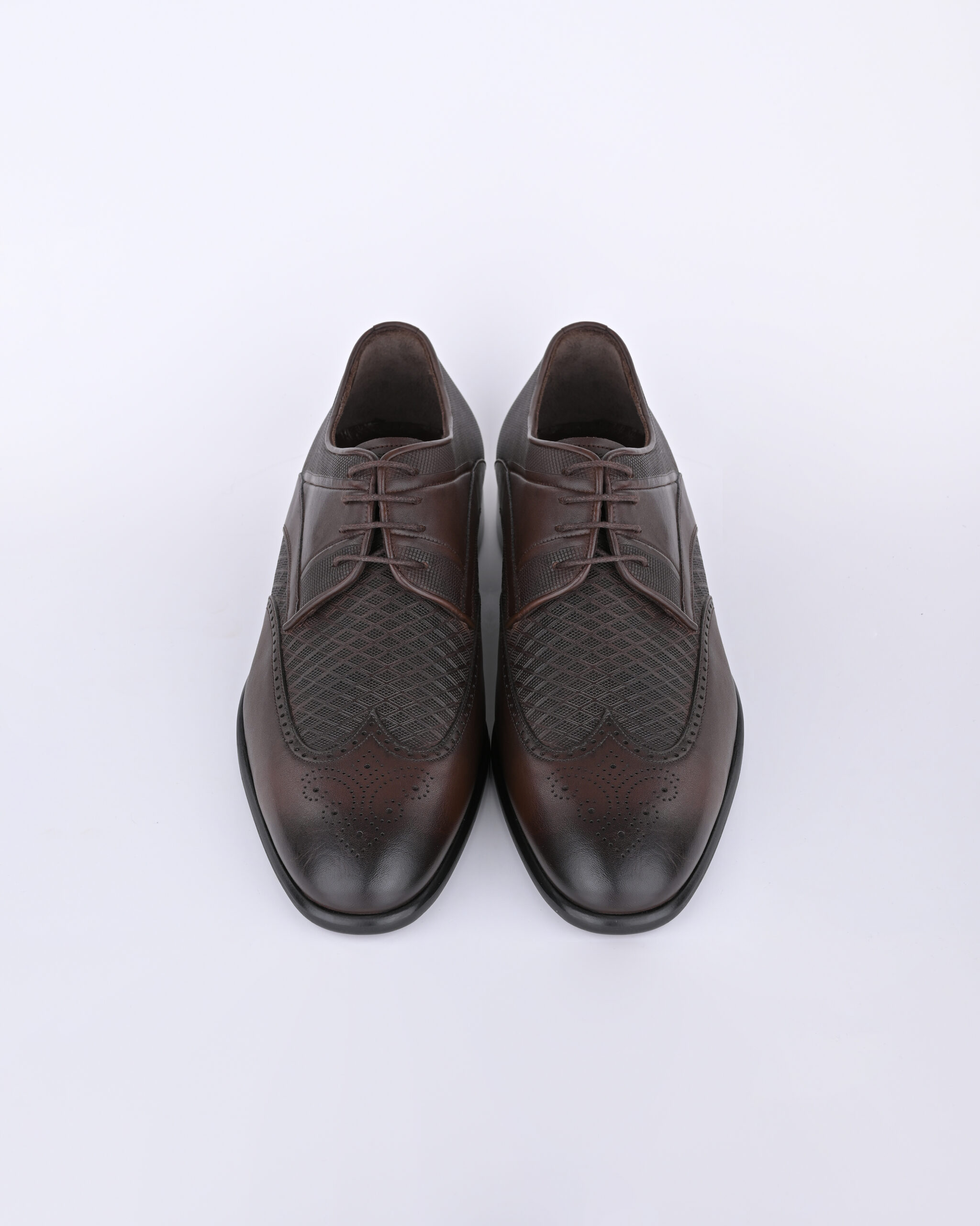 Copy of 49 TEXTURED DARK BROWN OXFORD - Image 1