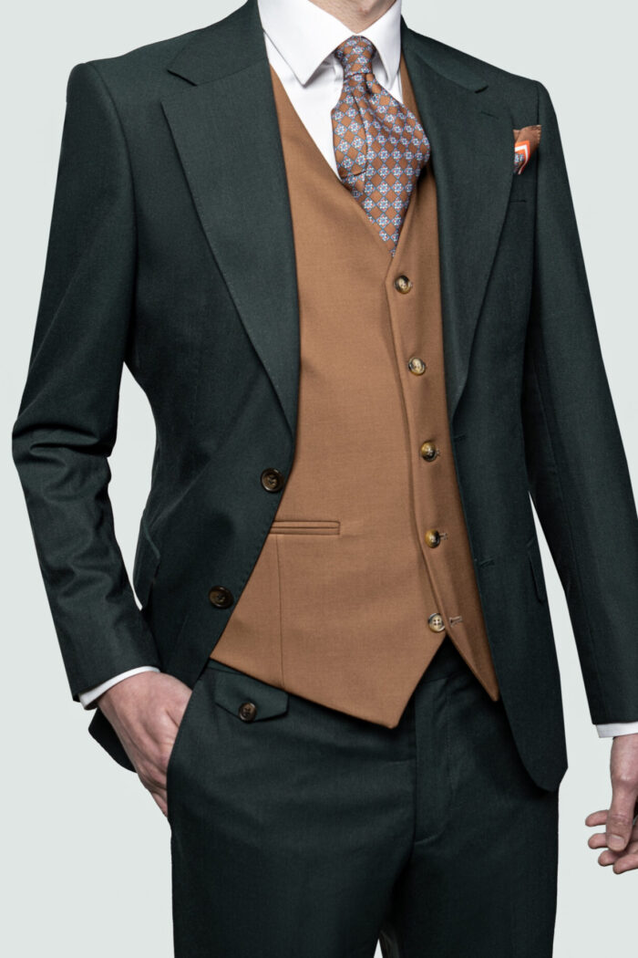 GREEN WIDE LAPEL SUIT - Image 5