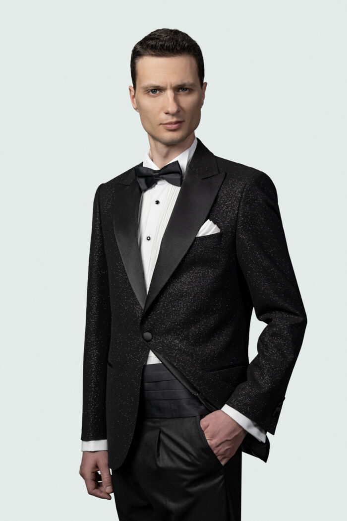 BLACK LUREX WOOL BLEND - Image 5