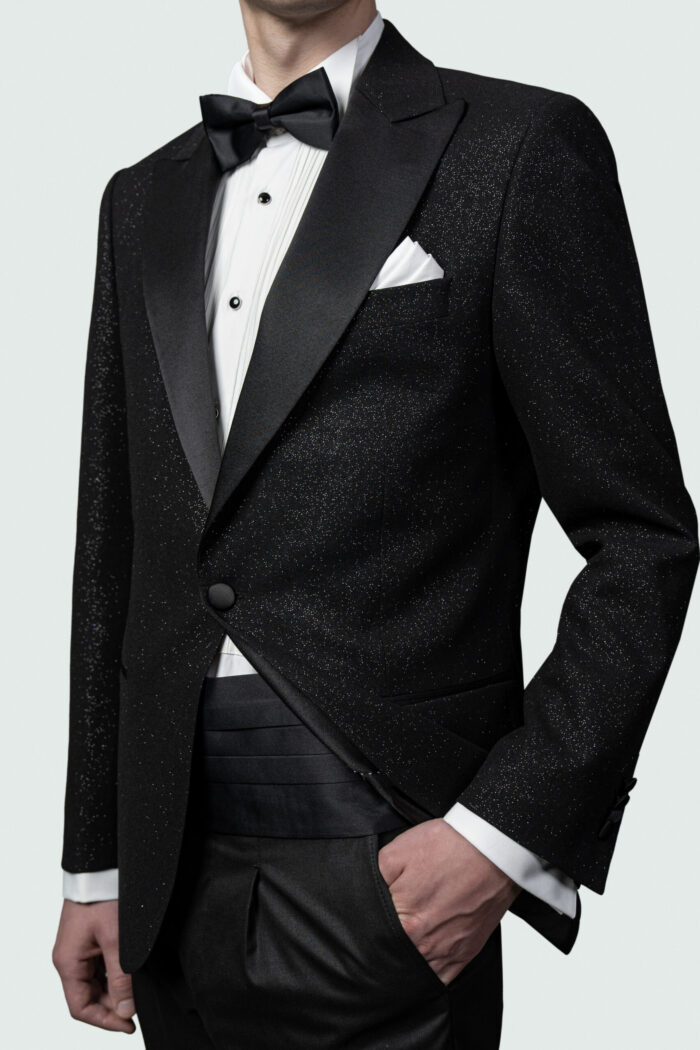 BLACK LUREX WOOL BLEND - Image 6