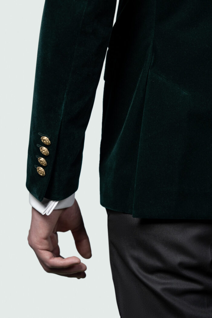 HUNTER GREEN VELVET DINNER JACKET - Image 7