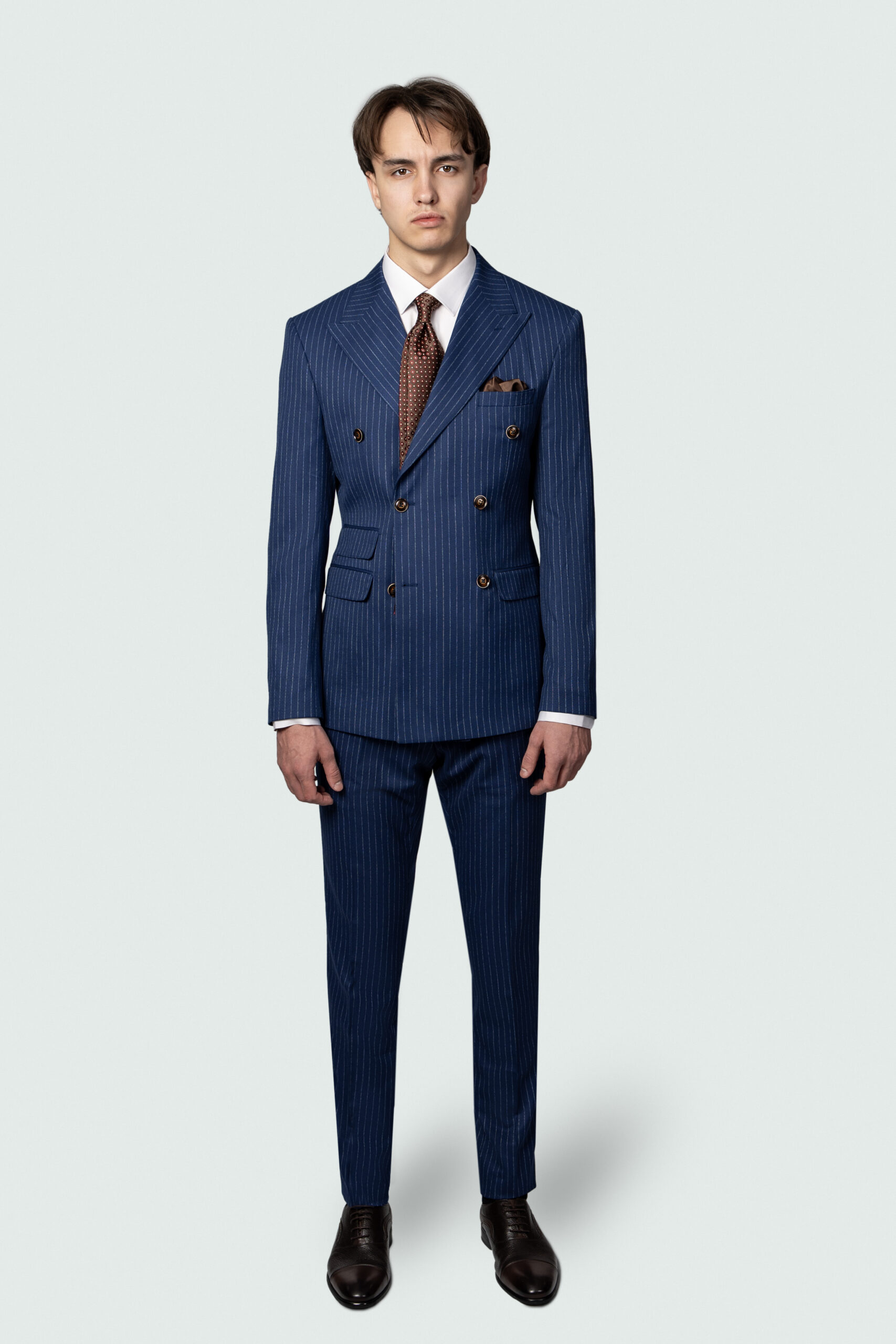 DSC02900E1 SHARP NAVY BLUE STRIPE - Image 1