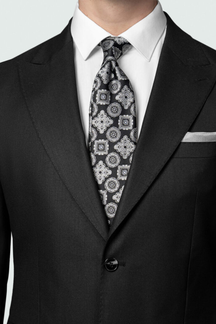 BLACK WOOL SUIT - Image 5