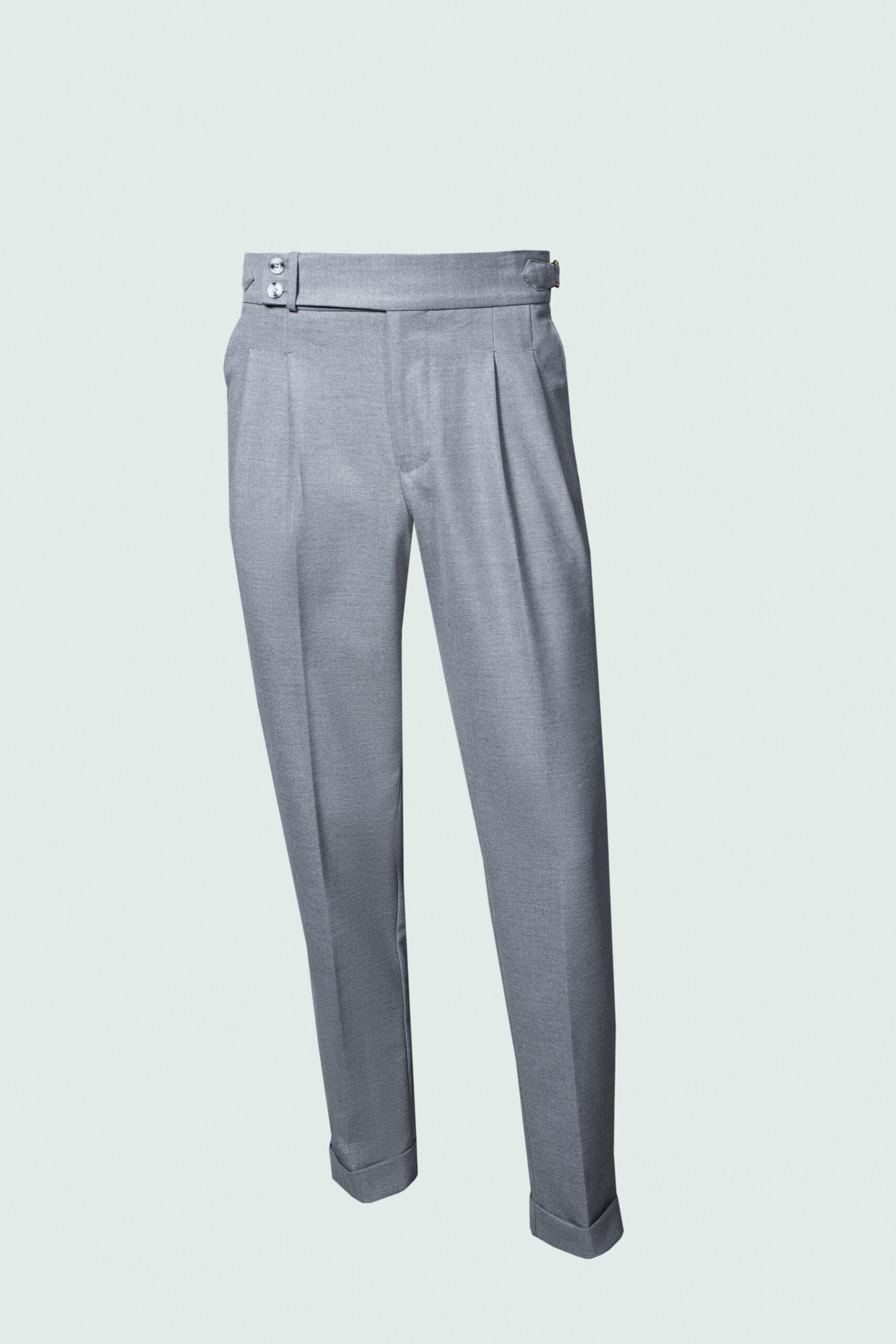 DSC06521E1 G.I.G_FASHION GRAY HIGH-WAIST PANTS - Image 1