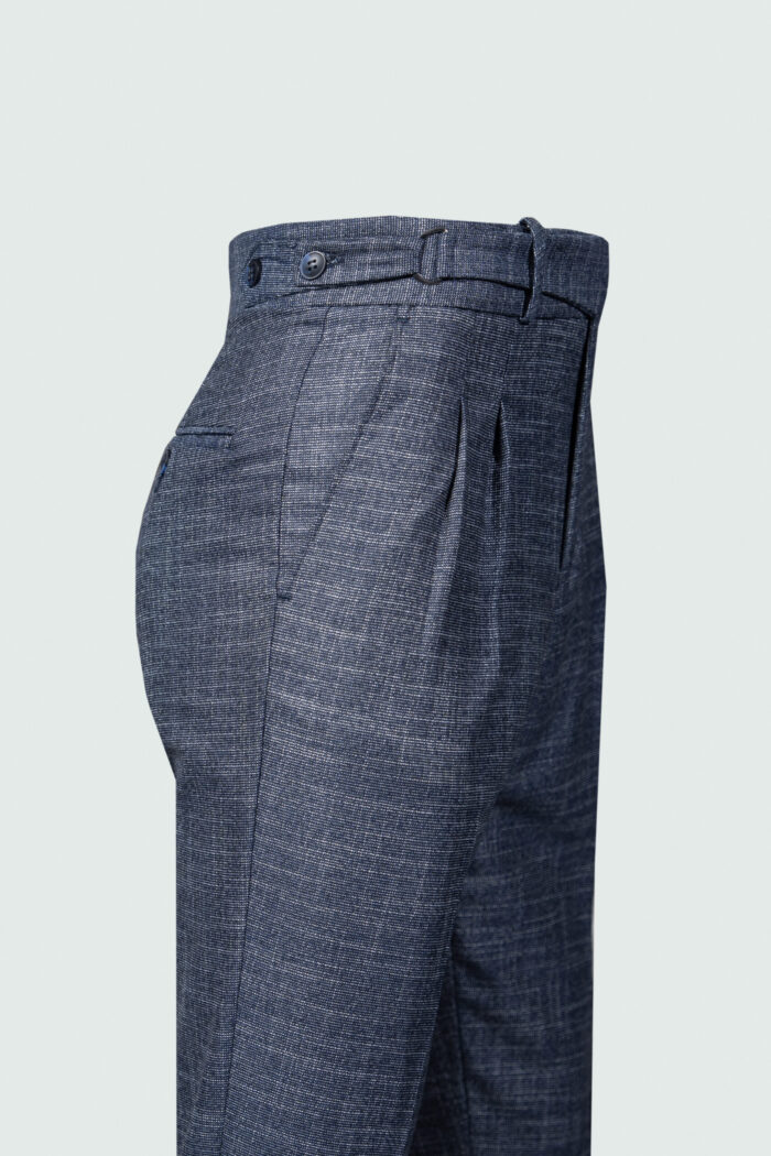 HIGH-WAISTED MEN'S PANTS NAVY - Image 3