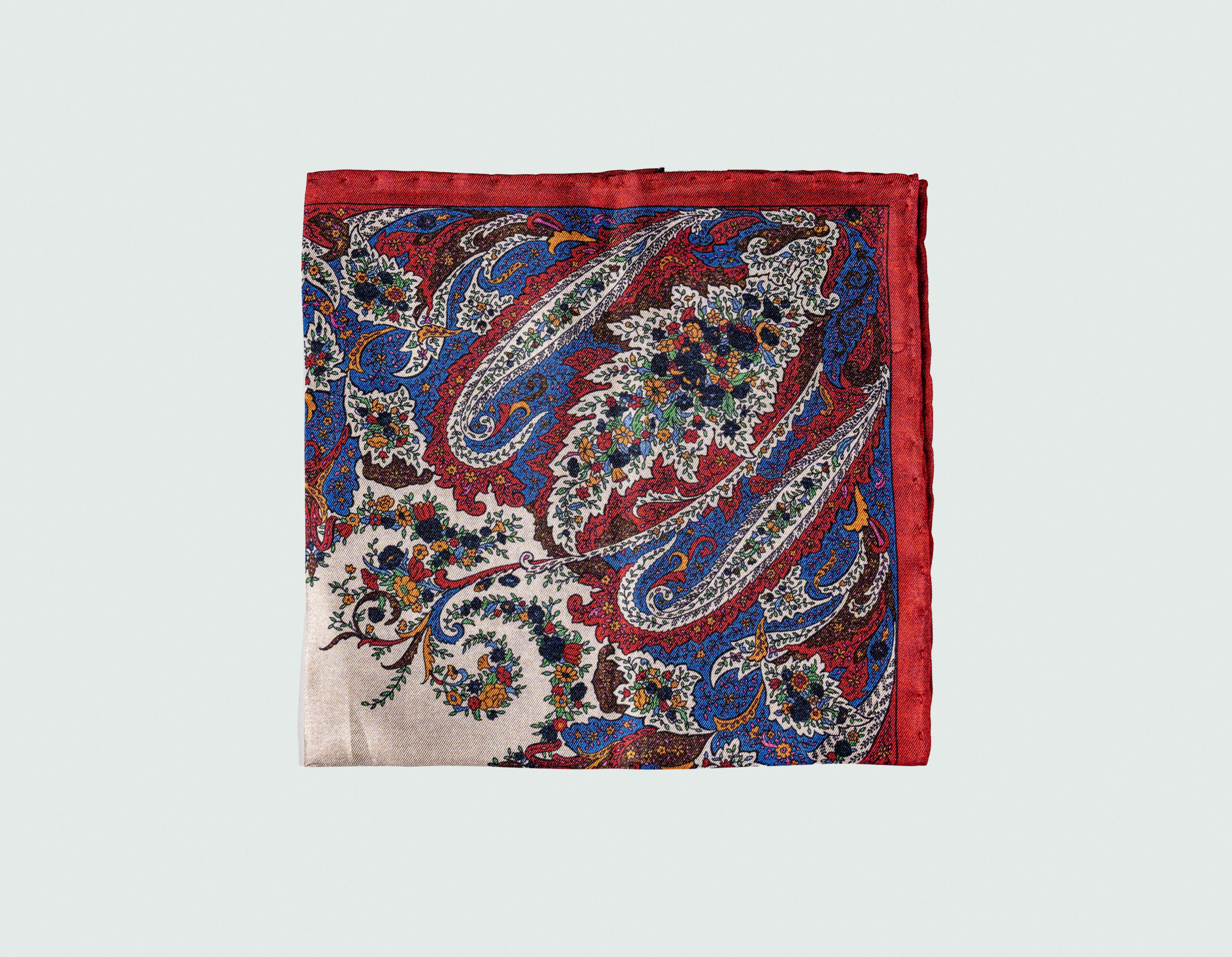 DSC07033E1 SILK POCKET SQUARE - Image 1