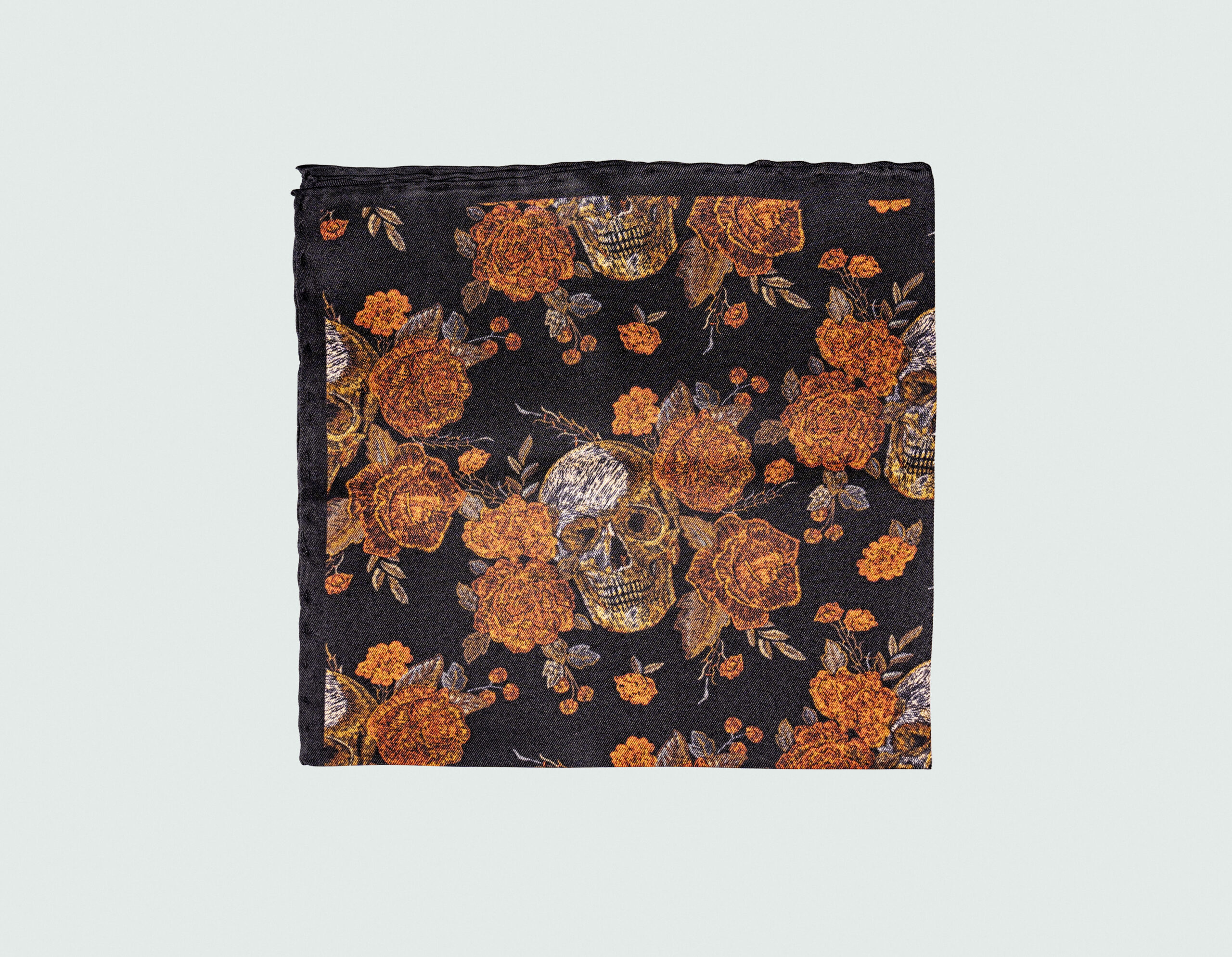 DSC07073E1 SILK POCKET SQUARE - Image 1