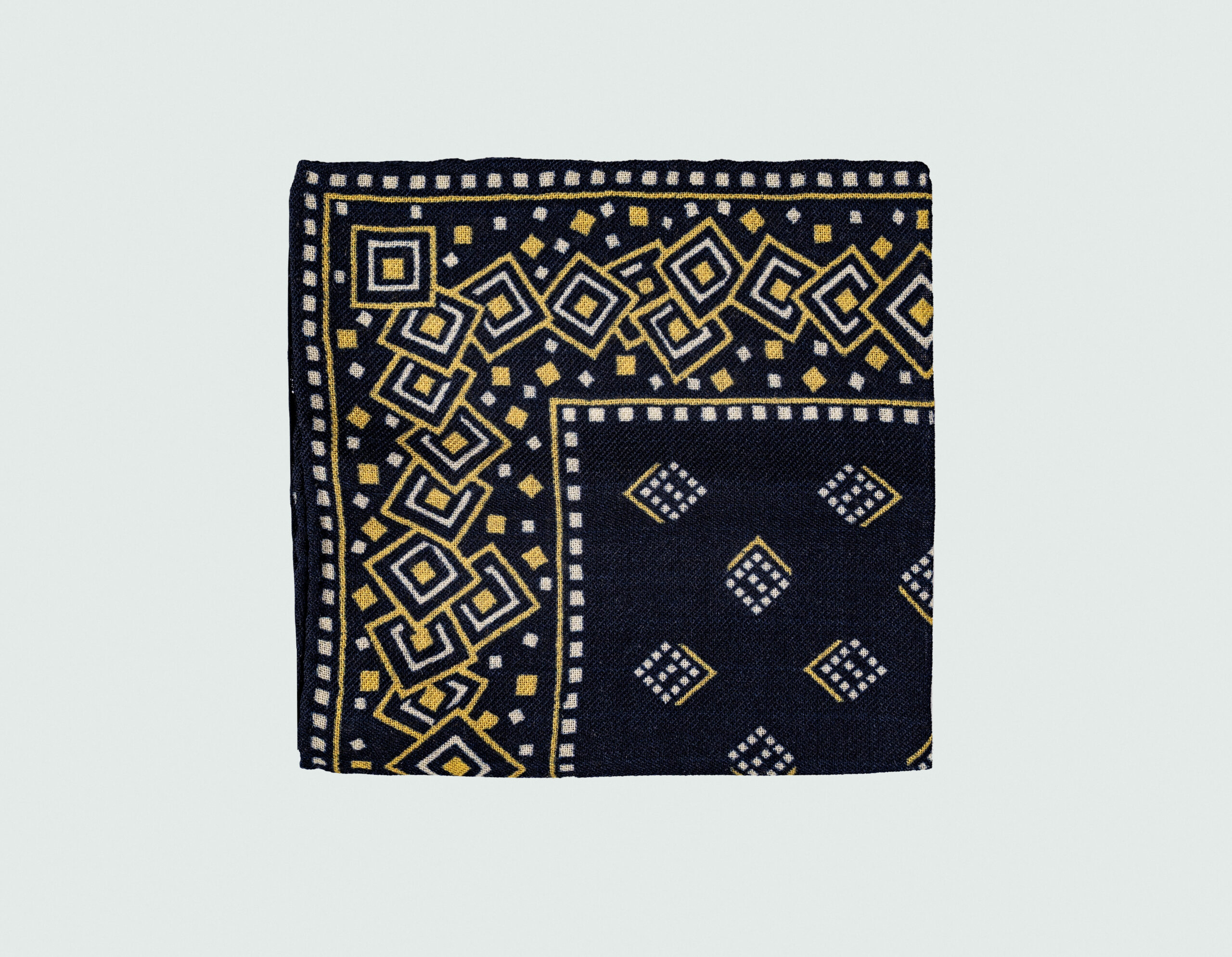 DSC07086E1 WOOL POCKET SQUARE - Image 1