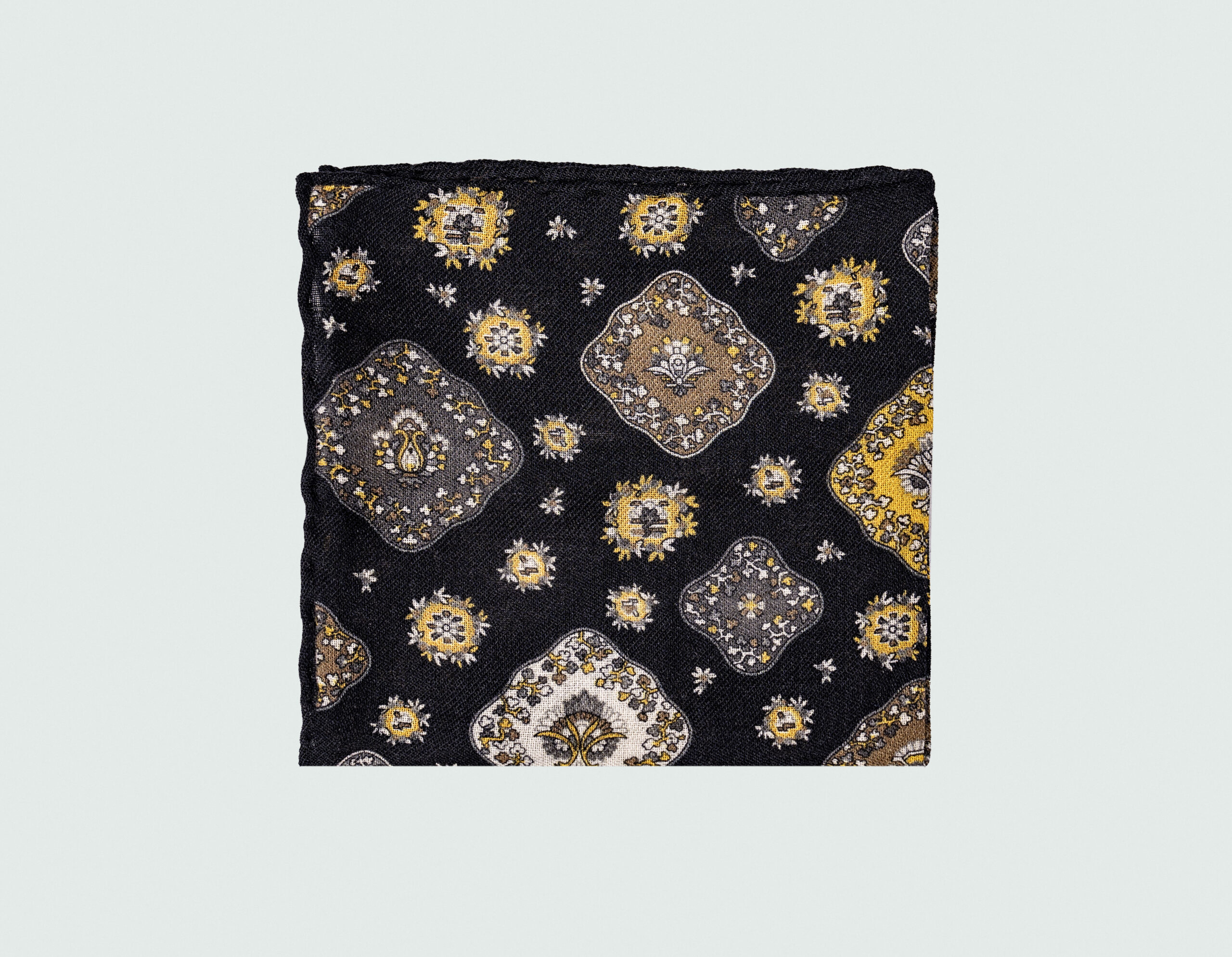 DSC07121E1 WOOL POCKET SQUARE - Image 1