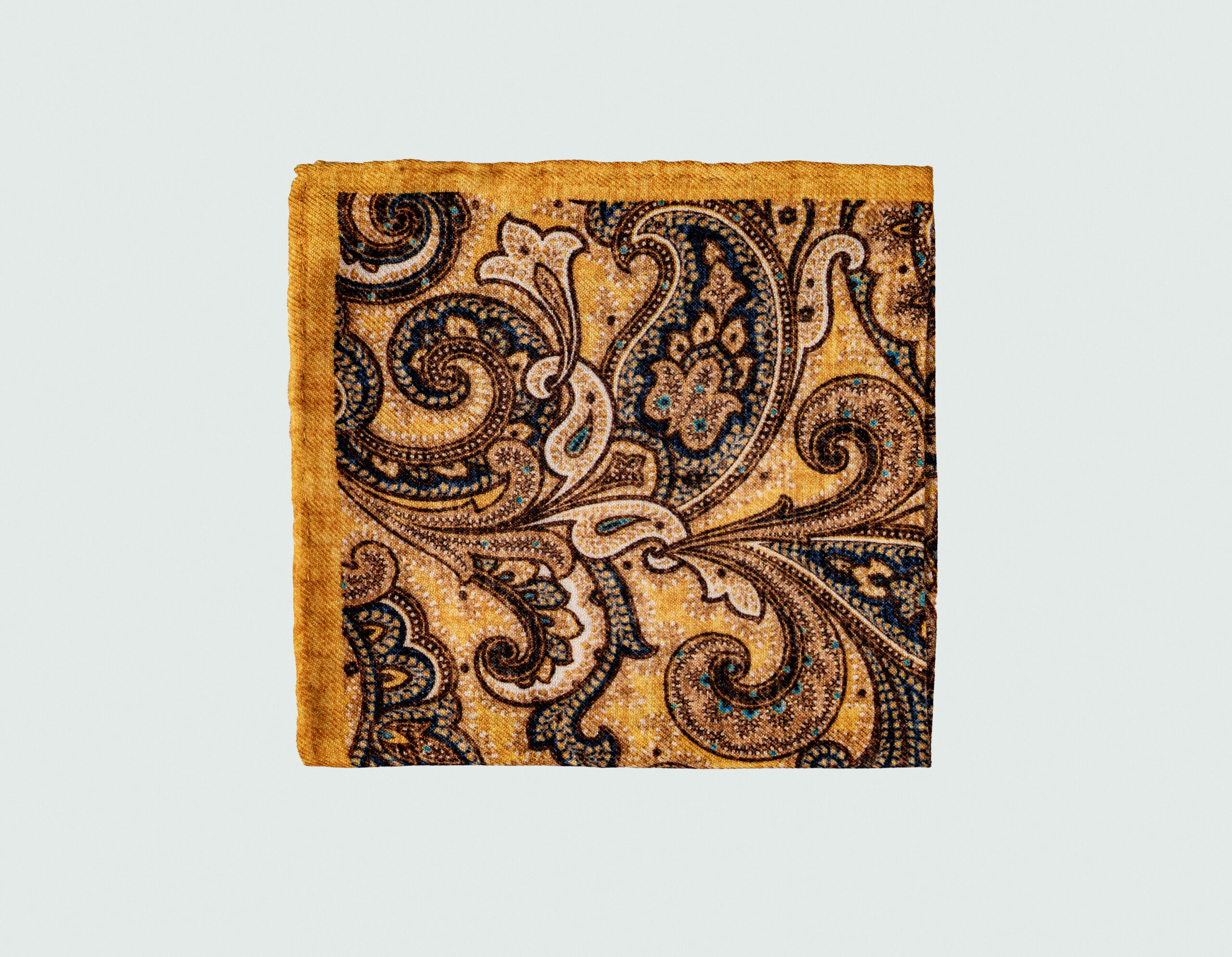 DSC07128E1 WOOL POCKET SQUARE - Image 1