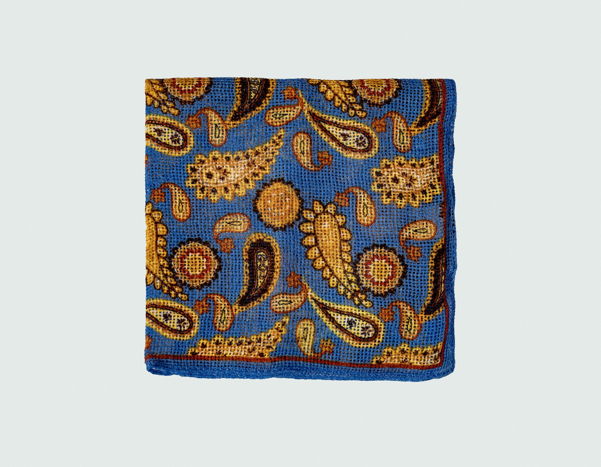 DSC07183E1 WOOL POCKET SQUARE - Image 1