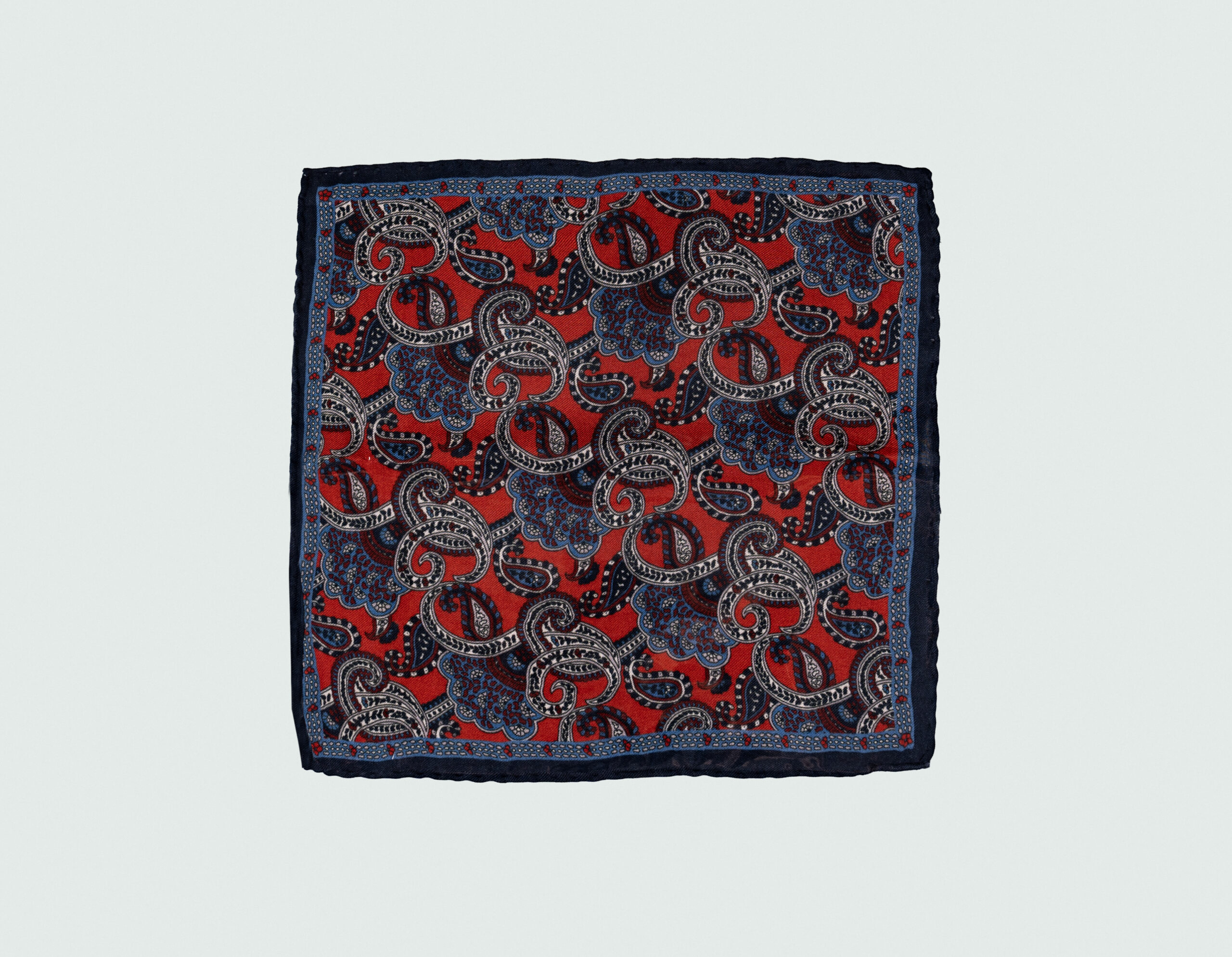 DSC07203E1 SILK-COTTON POCKET SQUARE - Image 1