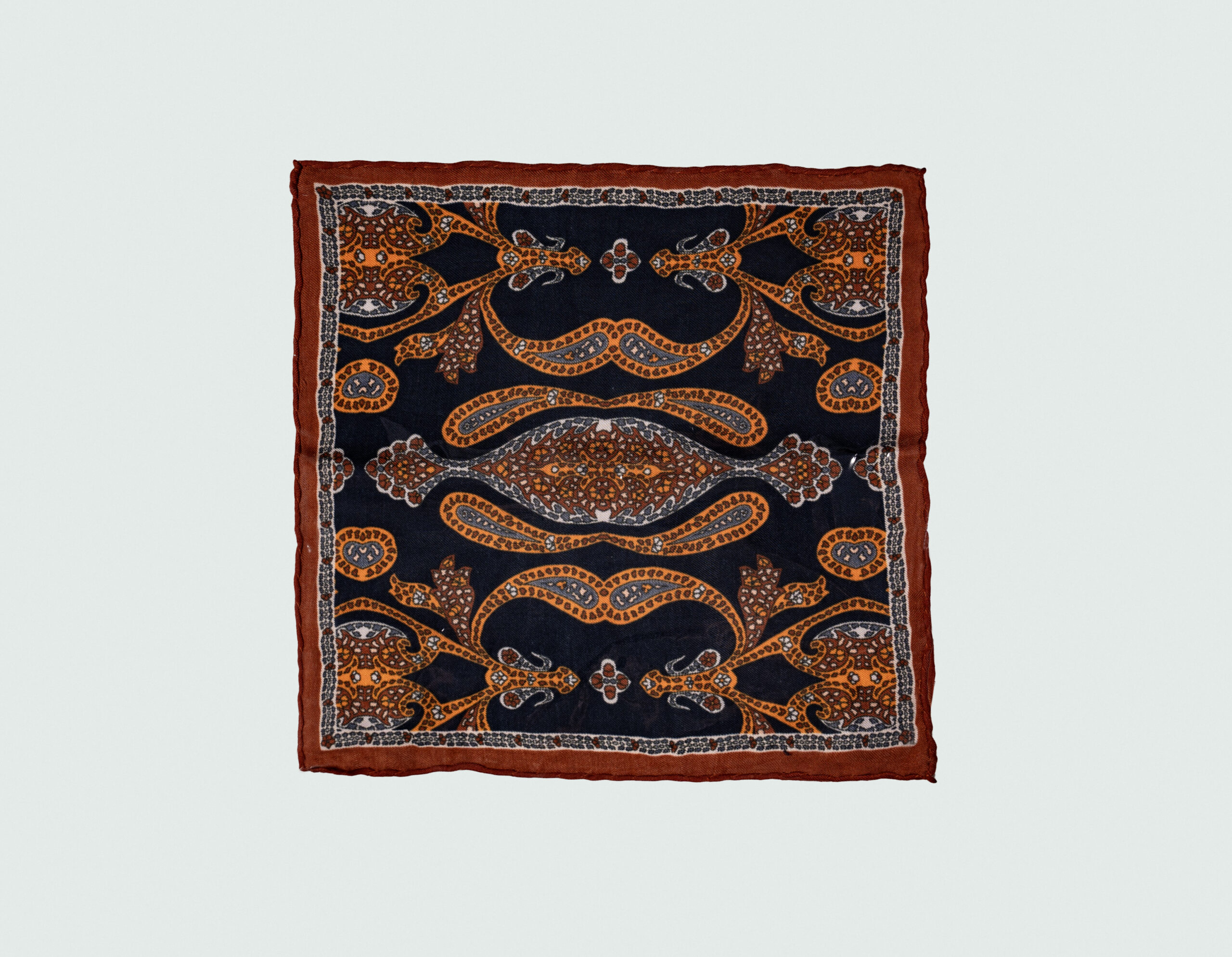 DSC07233E1 SILK-COTTON POCKET SQUARE - Image 1