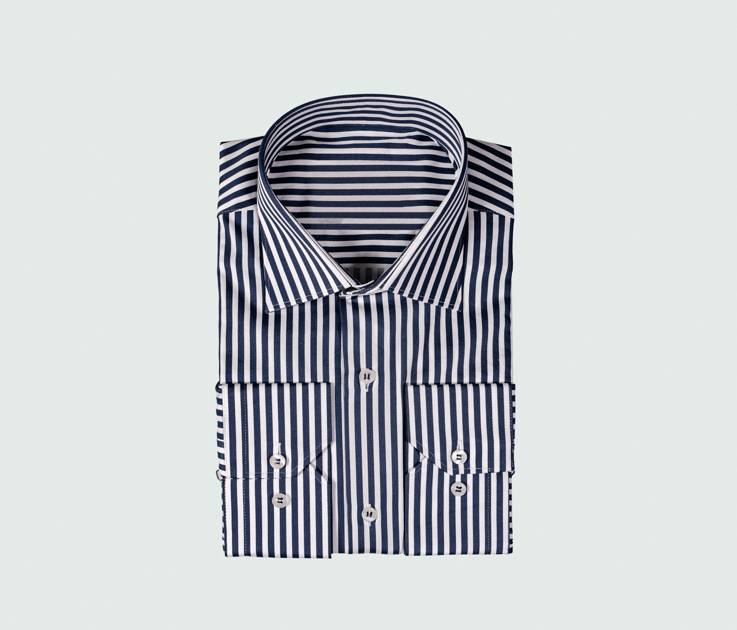 DSC07269E1 STRIPED MEN’S SHIRT - Image 1