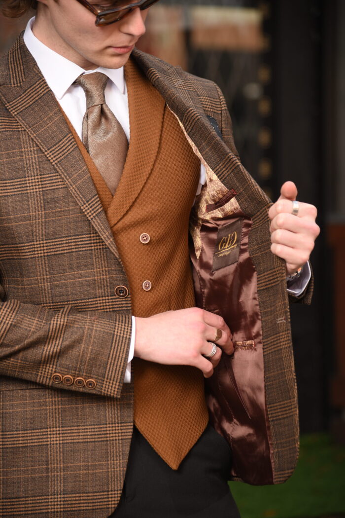 CASUAL CHECKERED BLAZER - Image 4