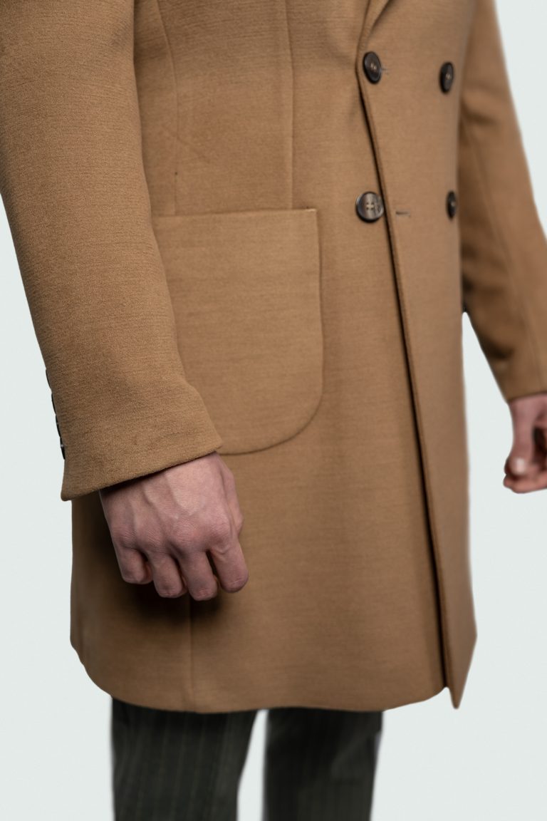 Wool Double-Breasted Overcoat - Image 3