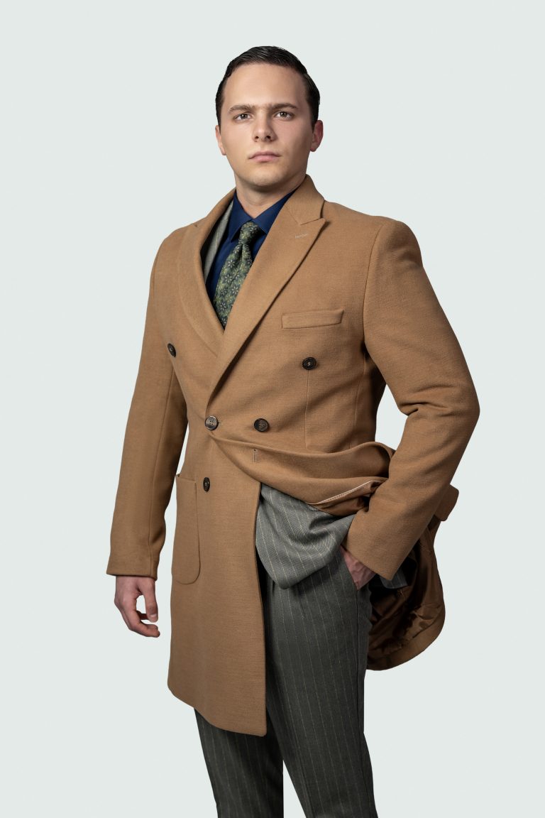 Wool Double-Breasted Overcoat - Image 2
