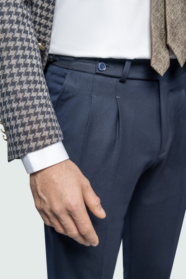 Unlined Houndstoth Blazer - Image 6