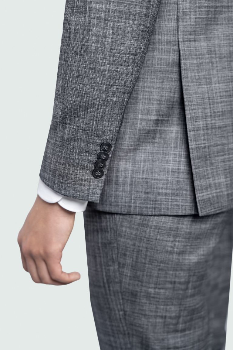 Dark Gray Double_Breasted Suit - Image 6