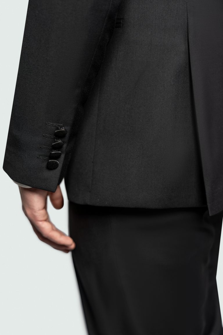 Black Double-Breasted Tuxedo - Image 4