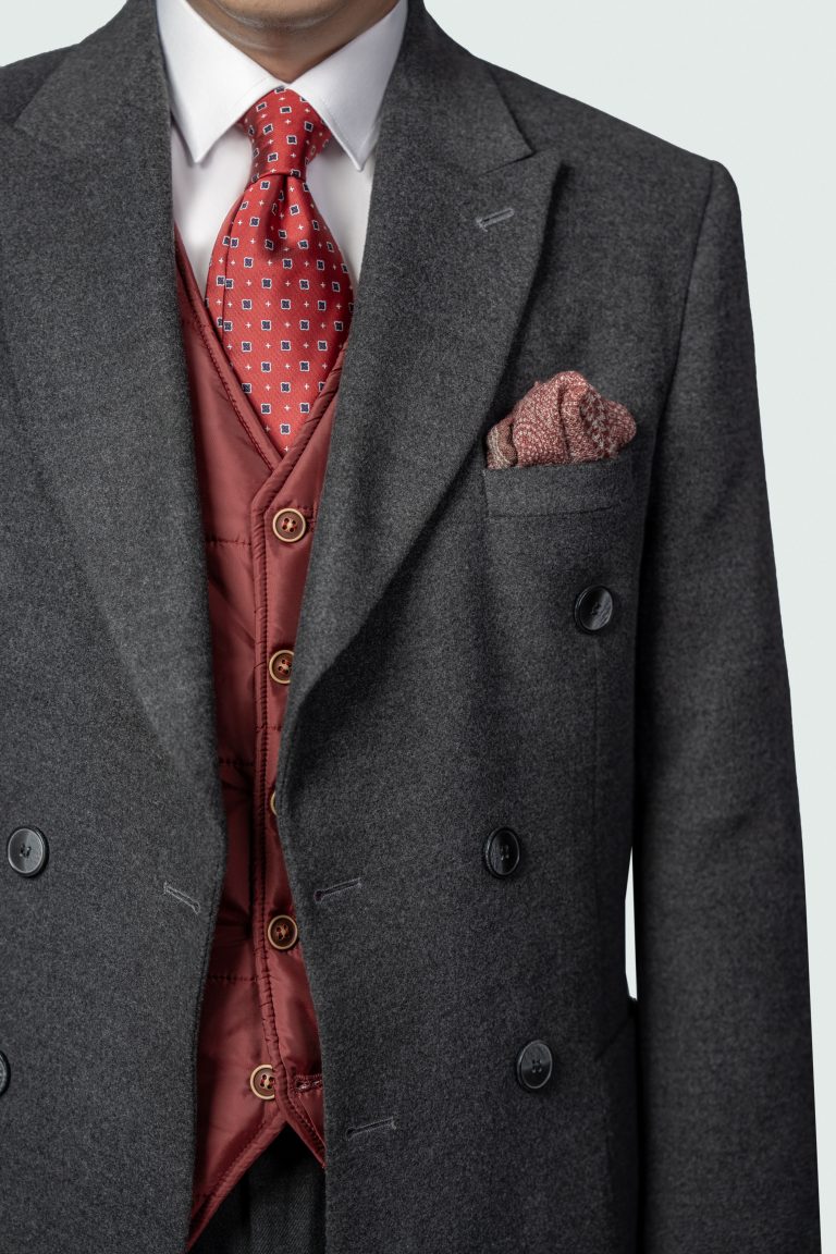 Wool Double-Breasted Overcoat - Image 7