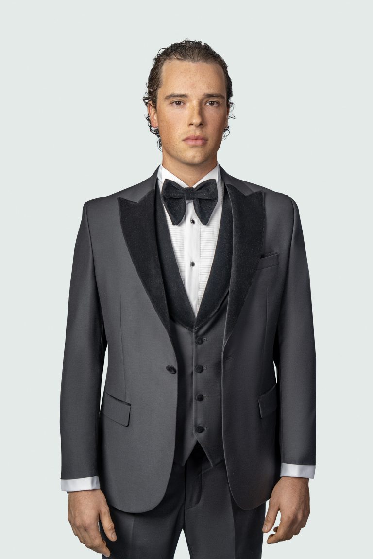 Black Velvet Lapel Tuxedo
