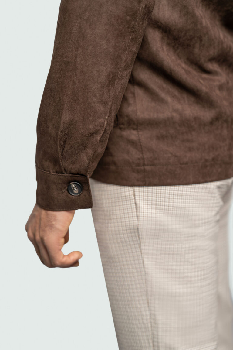 Suede Safari Jacket - Image 5