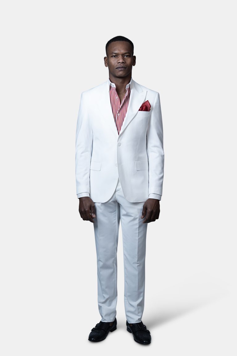 White  Three_Pices Suit