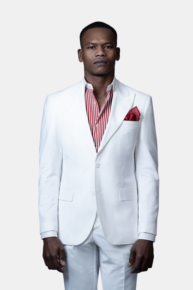 White  Three_Pices Suit - Image 7