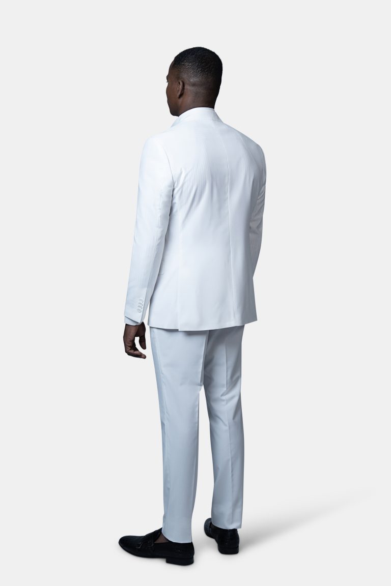 White  Three_Pices Suit - Image 5