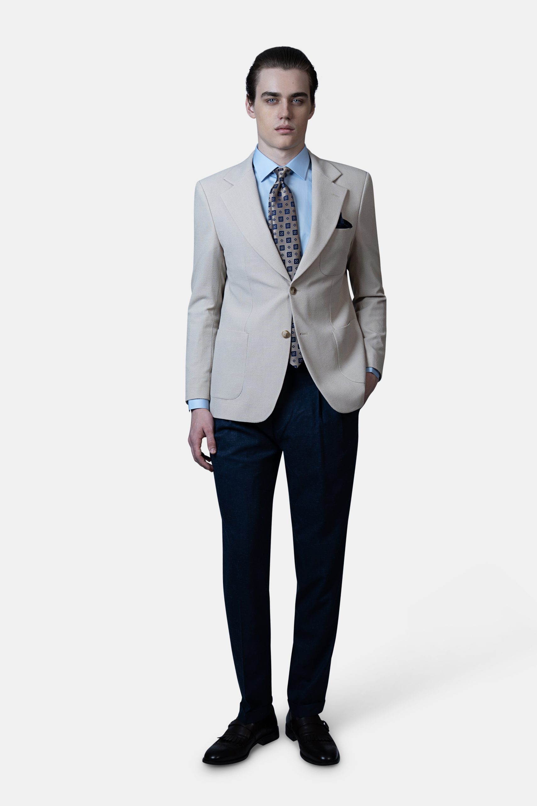 DSC01836 Stretch Unlined Blazer- (Smart Casual) - Image 1