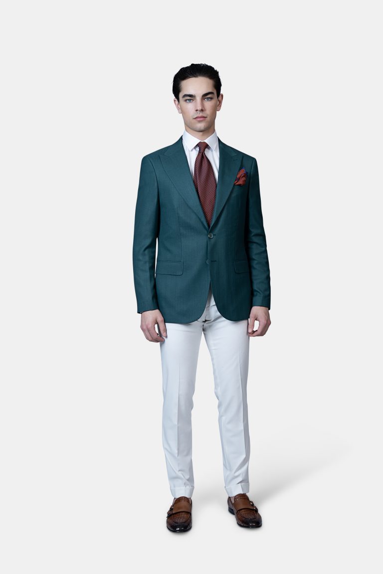 Tailored Deep Teal Blazer