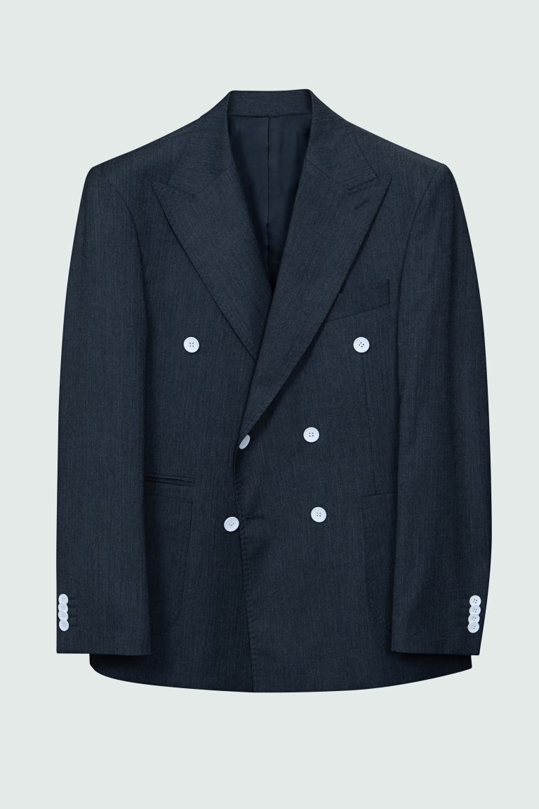 Beige Double_Breasted Suit - Image 7
